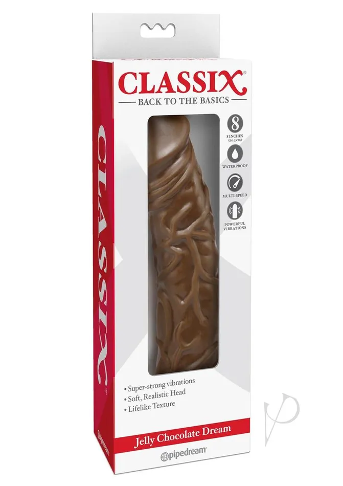Classix Vibrators Jelly Chocolate Dream 2