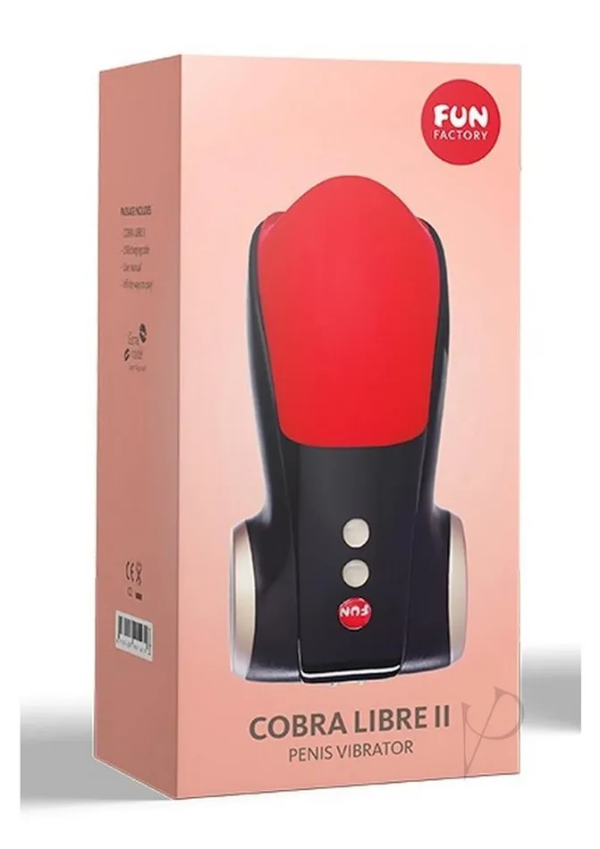 Cobra Libre Ii Blackred Fun Factory Anal