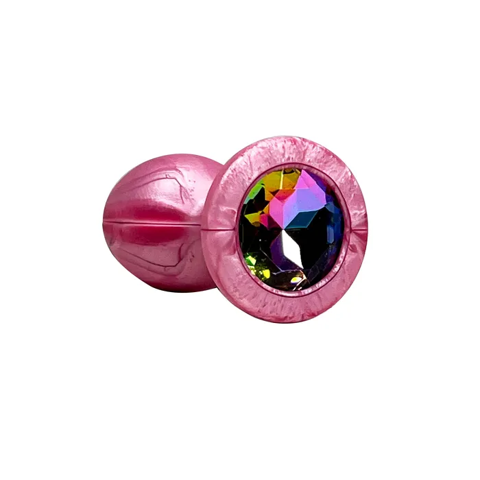 Colorfuls Shades of Silk Pink Jewel Plug FICL Anal