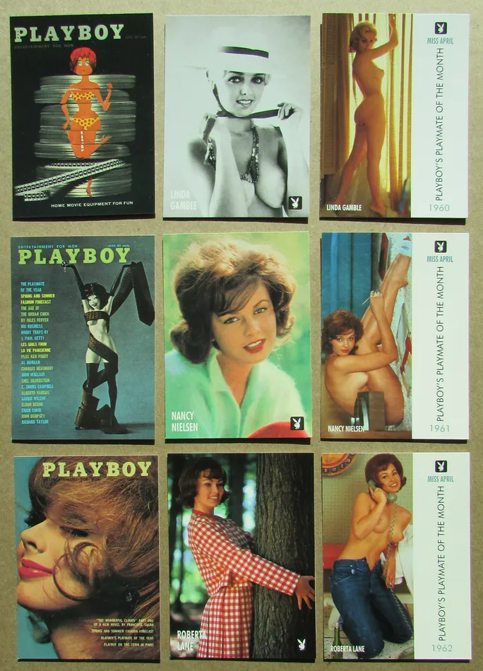 Couples cardplayboy Playboy Centerfolds April Edition cards 1927 sold singly Couples cardplayboy Playboy Centerfolds April Edition cards 1927 sold singly