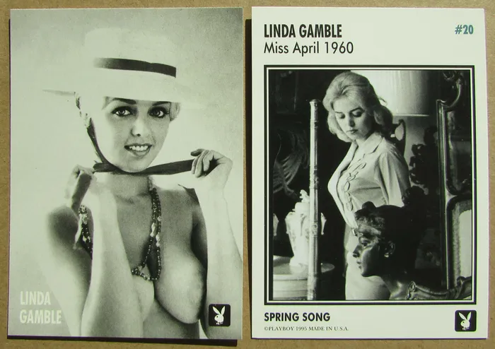 Couples cardplayboy Playboy Centerfolds April Edition cards 1927 sold singly