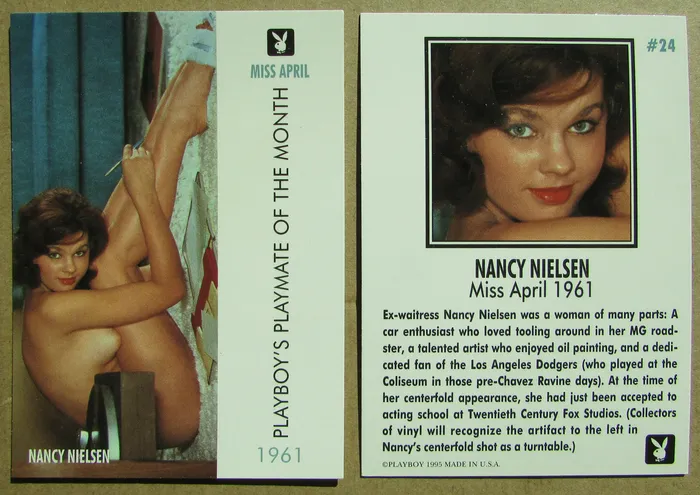 Couples cardplayboy Playboy Centerfolds April Edition cards 1927 sold singly