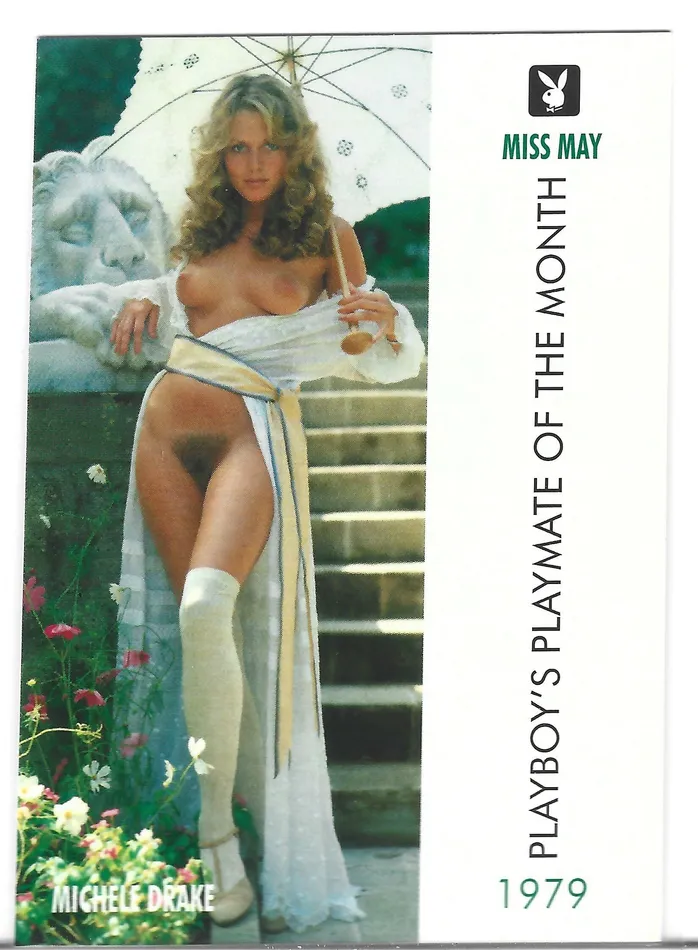 Couples Dans Cards Playboy Centerfolds May Edition Michele Drake Card 78
