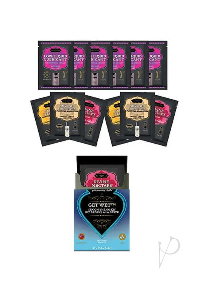 Couples Gift Sets and Travel Kits Get Wet Sextogo Kit