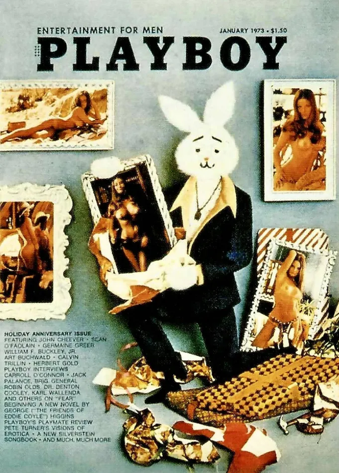 Couples Greenthunderbirds Cards Playboy January Edition 58 Playboy Cover