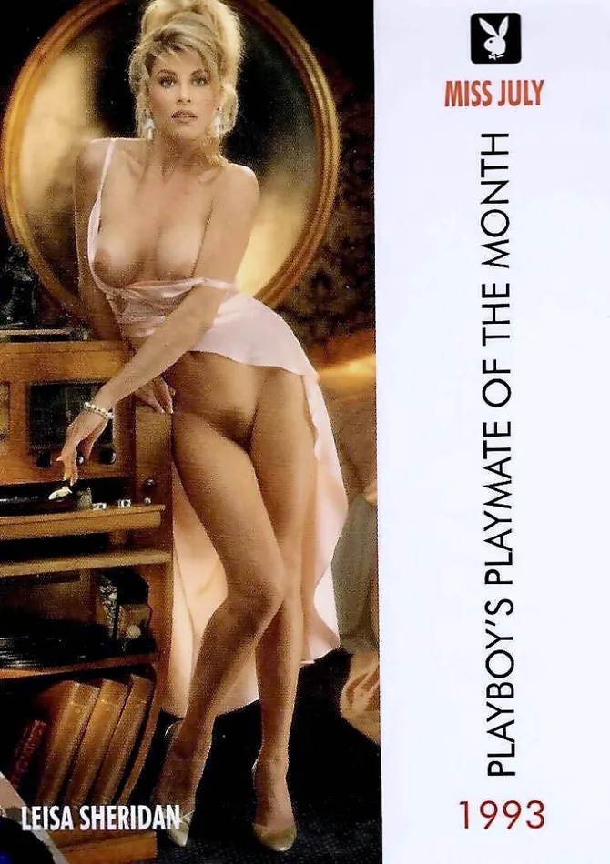 Couples Greenthunderbirds Cards Playboy July Edition 120 Lisa Sheridan