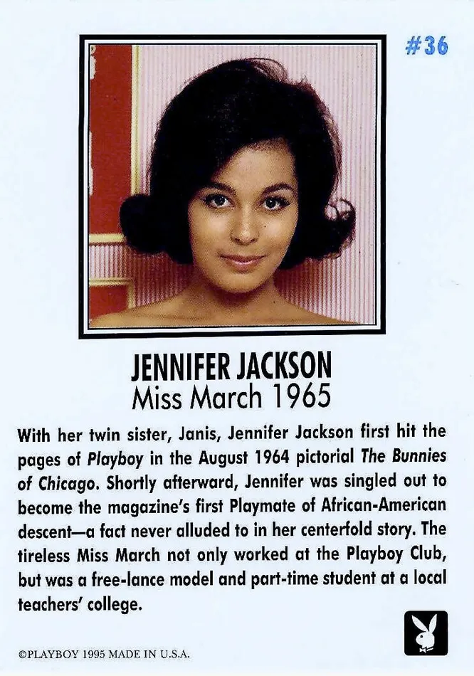 Couples Greenthunderbirds Cards Playboy March Edition 36 Jennifer Jackson