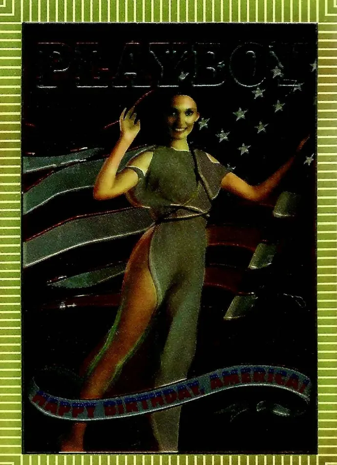 Couples Playboy Chromium Cover Edition 2 153 Greenthunderbirds Cards