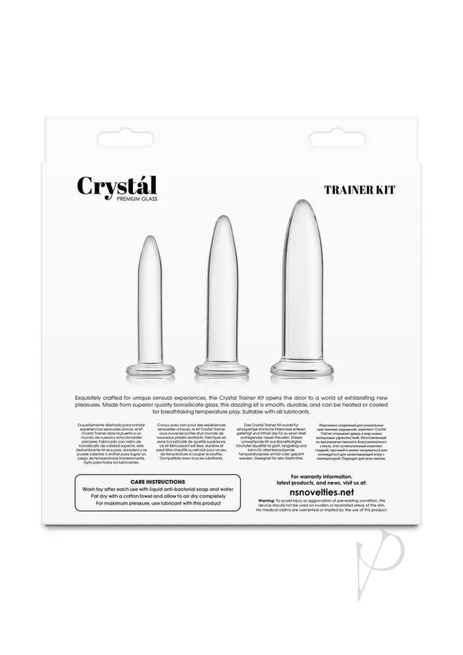 Crystal Anal Crystal Trainer Kit 3pc