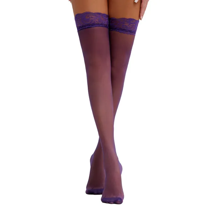 CupidSecrets Vibrators Sexy high thigh net hosiery
