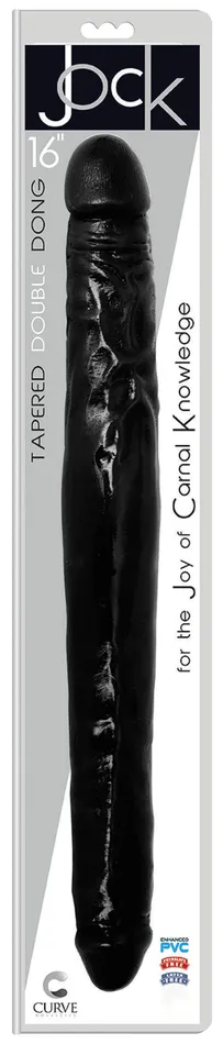 Curve Toys Dildos Jock 16 Inch Tapered Double Dong Curve Toys Dildos Jock 16 Inch Tapered Double Dong