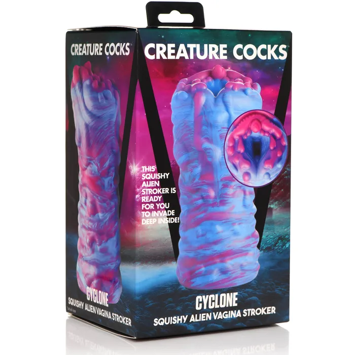 Cyclone Squishy Alien Vagina Stroker XR Brands Male Sex Toys