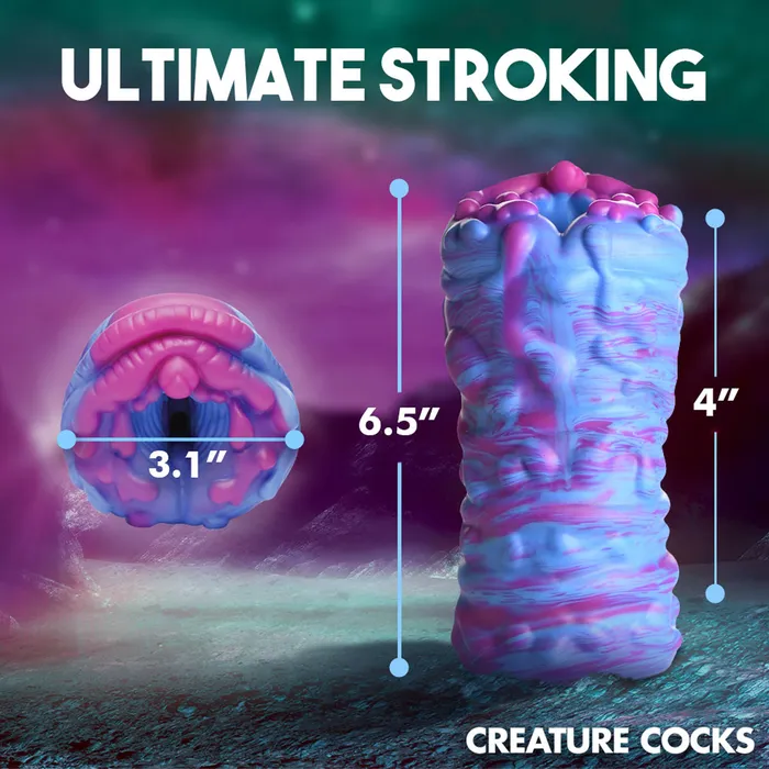 Cyclone Squishy Alien Vagina Stroker XR Brands Male Sex Toys