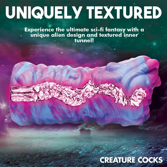 Cyclone Squishy Alien Vagina Stroker XR Brands Male Sex Toys