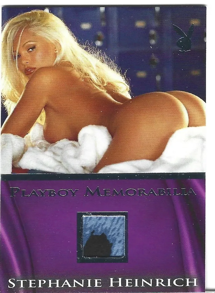Dans Cards Dildos Playboys The Book Of Lingerie Vol 2 Stephanie Heinrich Platinum Foil Memorabilia Card Dans Cards Dildos Playboys The Book Of Lingerie Vol 2 Stephanie Heinrich Platinum Foil Memorabilia Card