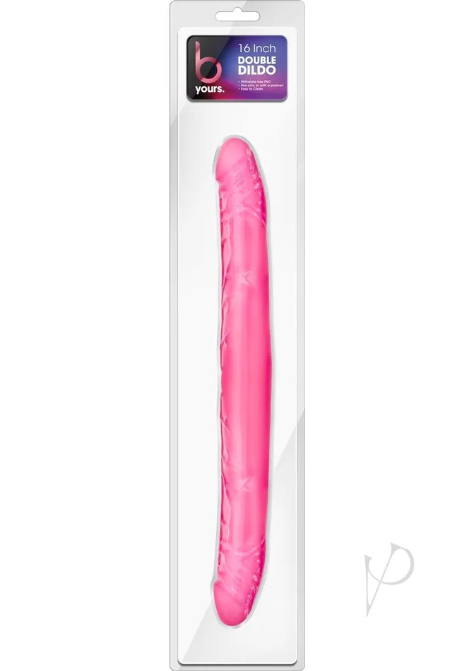 Dildos 16 Double Dildo Pink B Yours Dildos 16 Double Dildo Pink B Yours