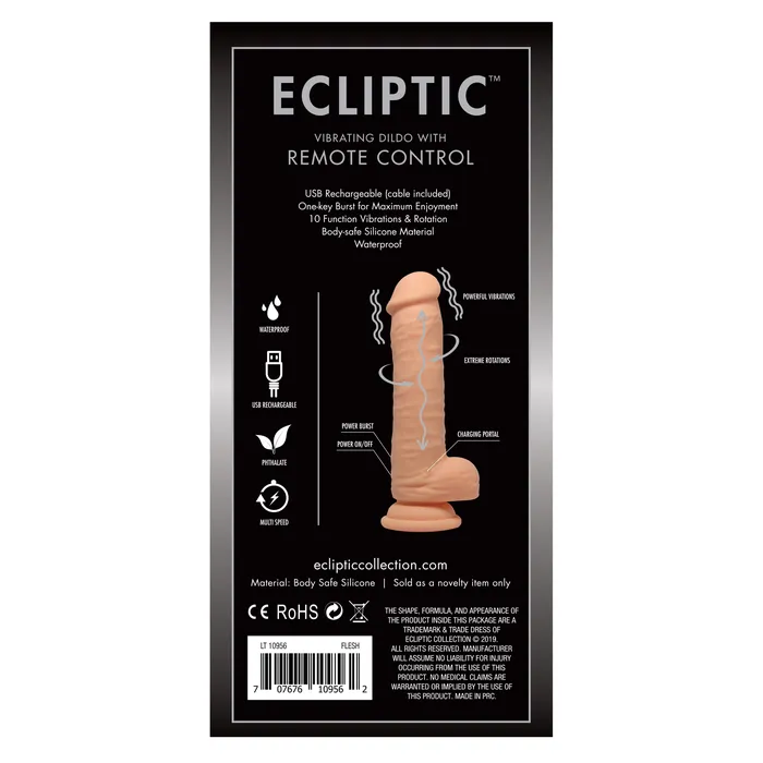 Dildos Castle Megastore Ecliptic SZ3 Remote Dildo Flesh
