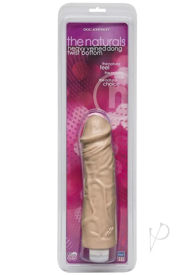 Dildos Doc Johnson Natural Heavy Vein Thick Dong