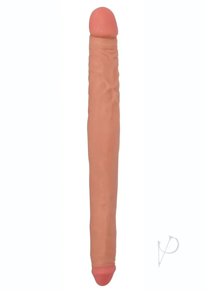 Dildos Jock Jock Tapered Double Dong 16 Vanilla
