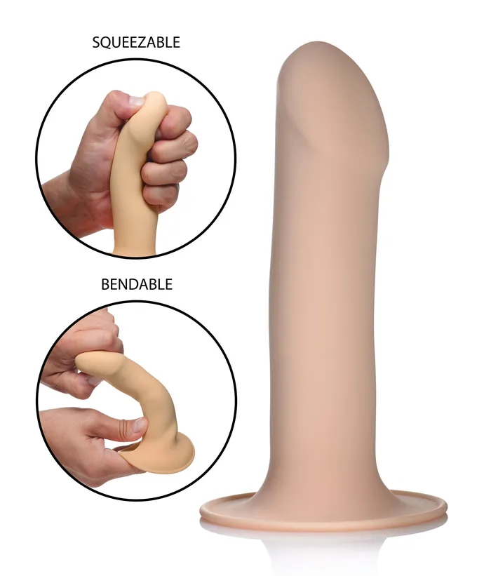 Dildos XR Brands Squeezable Phallic Dildo