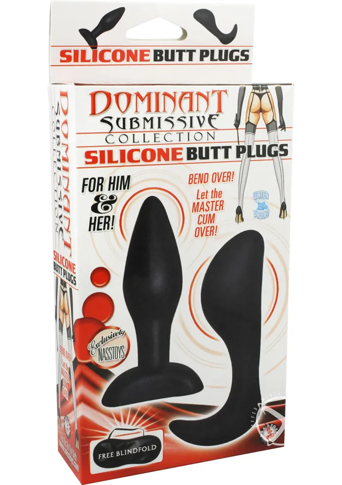 Dominant Submissive Butt Plug Black Dominant Submissive Anal