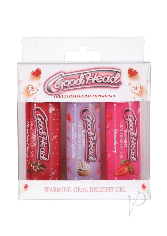 Enhancers GoodHead Goodhead Warming Gel Asst 3pk