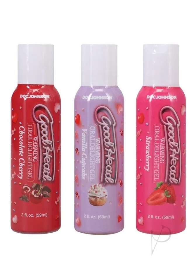 Enhancers GoodHead Goodhead Warming Gel Asst 3pk Enhancers GoodHead Goodhead Warming Gel Asst 3pk