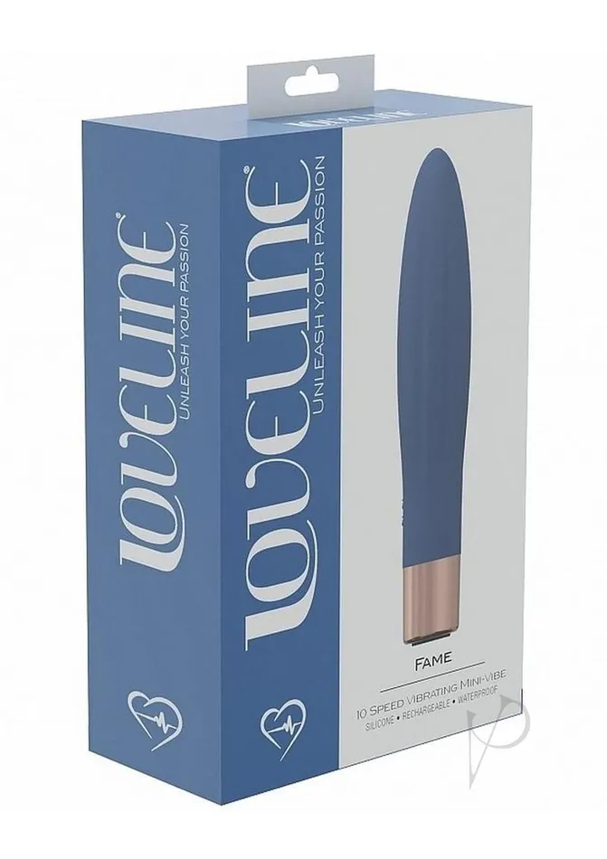 Fame Mini Vibe Blue Loveline Vibrators