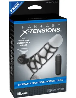 Fantasy X Tensions Male Sex Toys Extreme Silicone Power Cage Fantasy X Tensions Male Sex Toys Extreme Silicone Power Cage