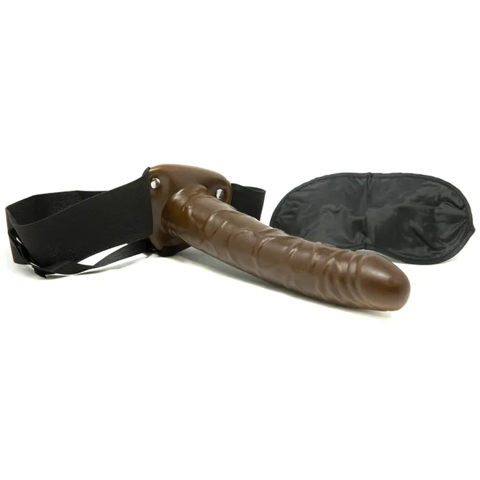 Female Sex Toys Fetish Fantasy Mens Hollow StrapOn in Chocolate Pipedream