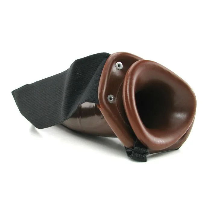 Female Sex Toys Fetish Fantasy Mens Hollow StrapOn in Chocolate Pipedream