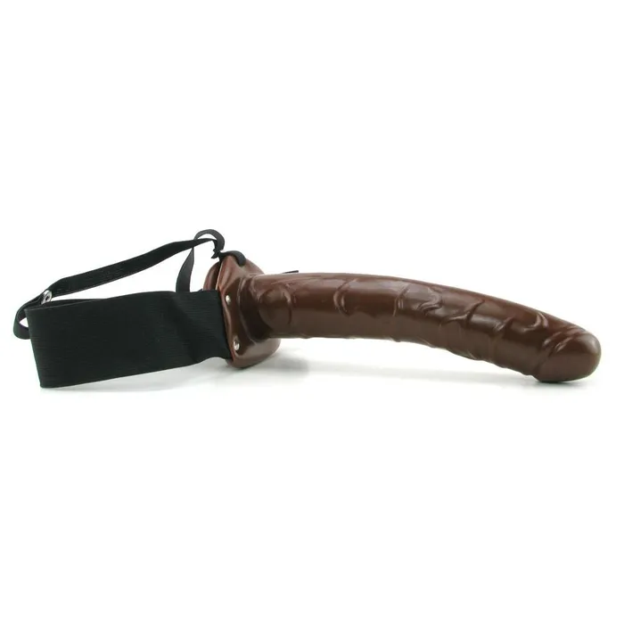 Female Sex Toys Fetish Fantasy Mens Hollow StrapOn in Chocolate Pipedream