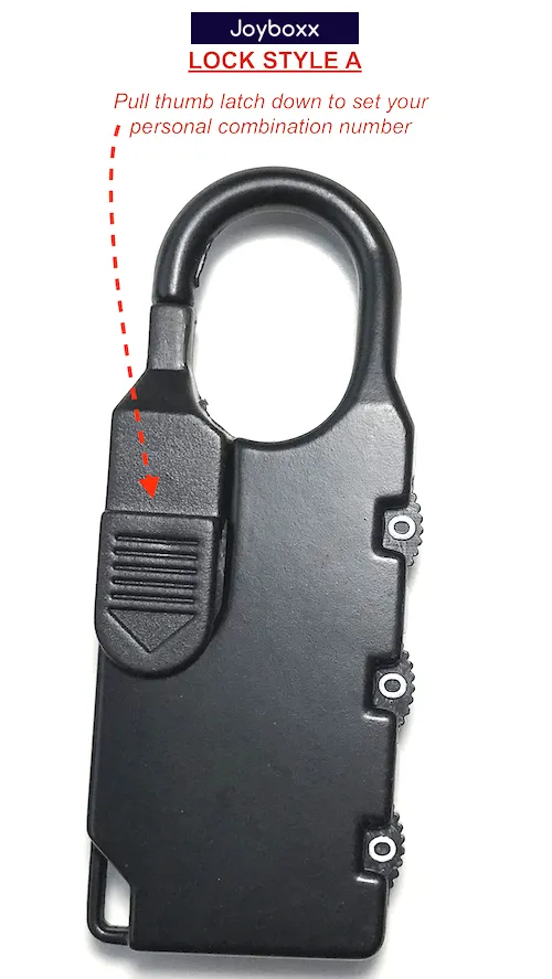 Female Sex Toys Passionate Playground Joyboxx Mini Combo Lock