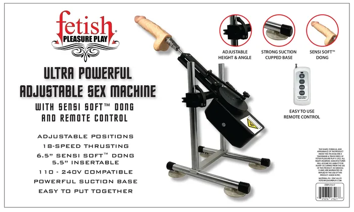 Fetish Pleasure Play Ultra Powerful 18 Speed Adjustable Sex Machine Fetish Pleasure Play Female Sex Toys Fetish Pleasure Play Ultra Powerful 18 Speed Adjustable Sex Machine Fetish Pleasure Play Female Sex Toys