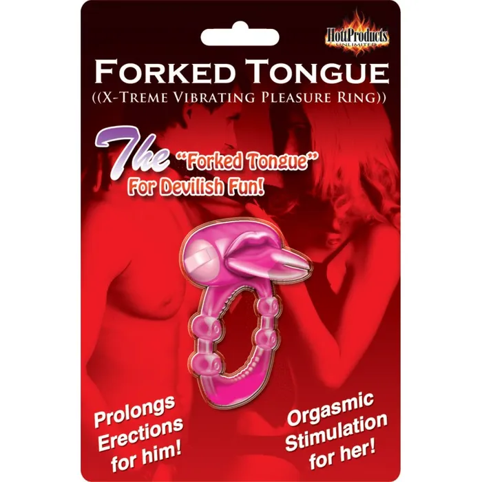Forked Tongue Vibrating Cock Ring HOTT PRODUCTS UNLIMITED Couples