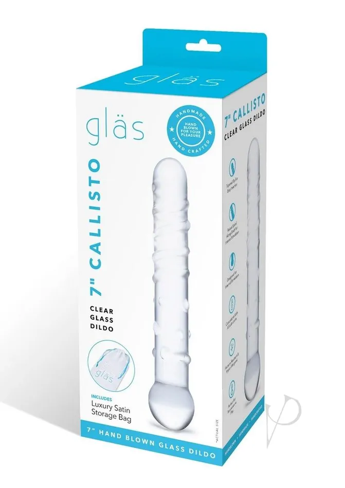 Glas Dildos Callisto Clear Glass Glas Dildos Callisto Clear Glass