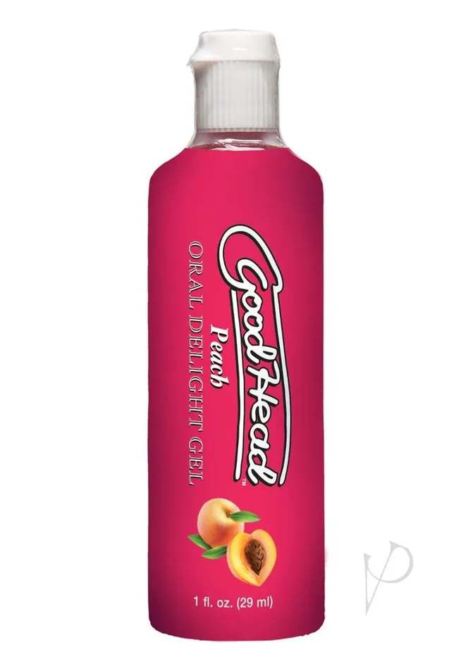 GoodHead Goodhead Oral Delight Peach 1oz Bulk Vibrators
