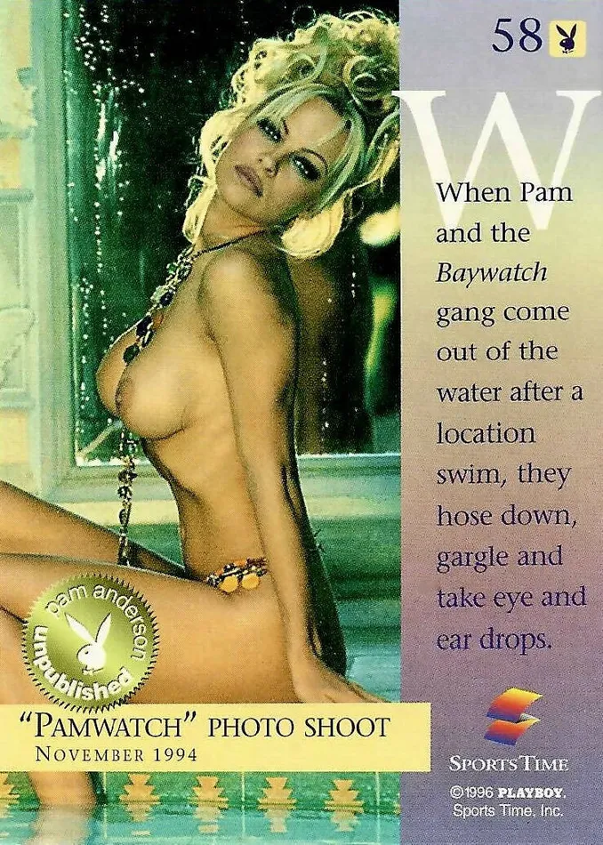 Greenthunderbirds Cards Anal Playboy Best of Pamela Anderson 58