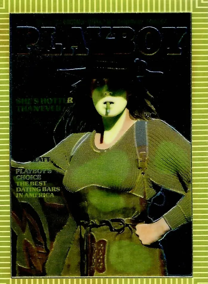 Greenthunderbirds Cards Couples Playboy Chromium Cover Edition 1 69