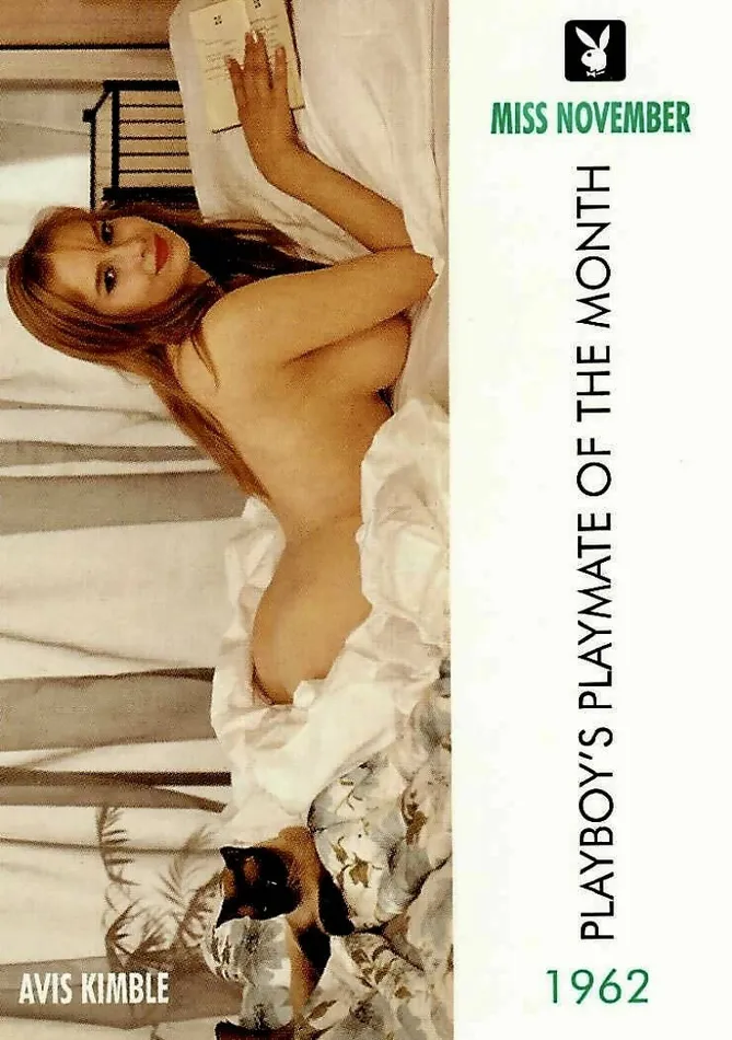 Greenthunderbirds Cards Couples Playboy November Edition 27 Avis Kimble