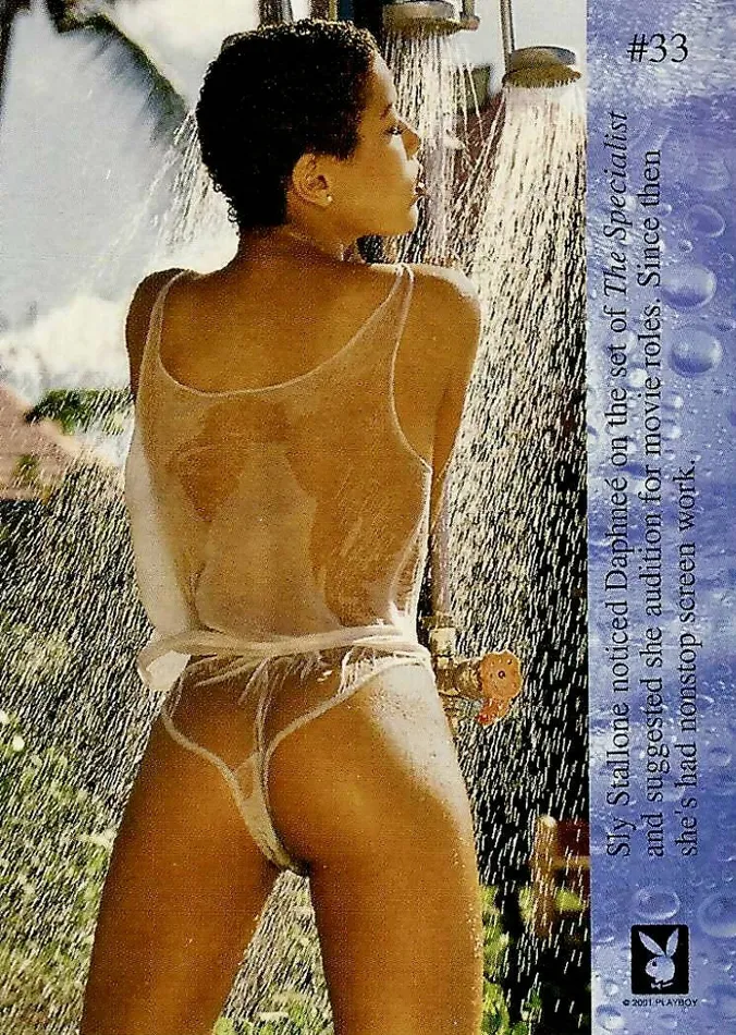 Greenthunderbirds Cards Vibrators Playboy Wet Wild 33 Daphnee Duplaix