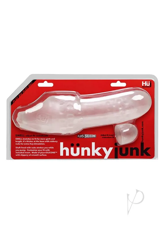 Hunkyjunk Anal Swell Adjust Fit Cocksheath Ice