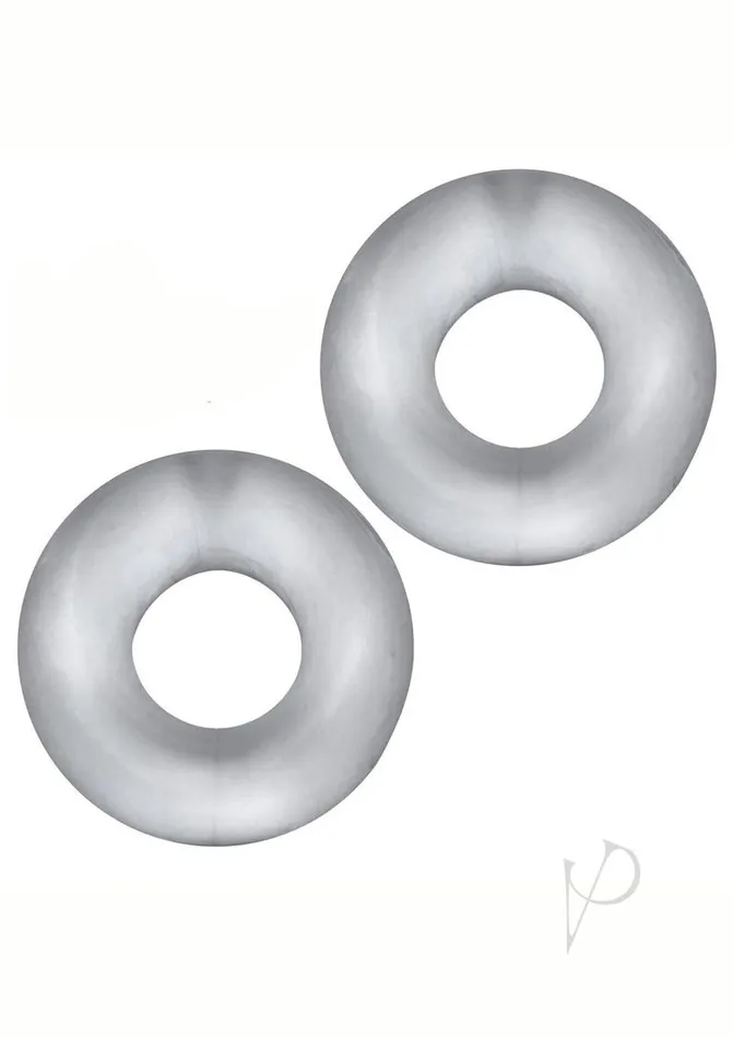 Hunkyjunk Dildos Stiffy Bulge Cockring 2pk Clear Ice
