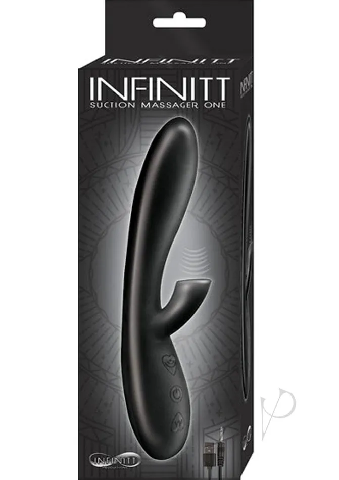 Infinitt Anal Infinitt Suction Massager One Black