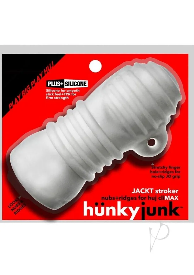 Jackt Stroker White Ice Hunkyjunk Male Sex Toys