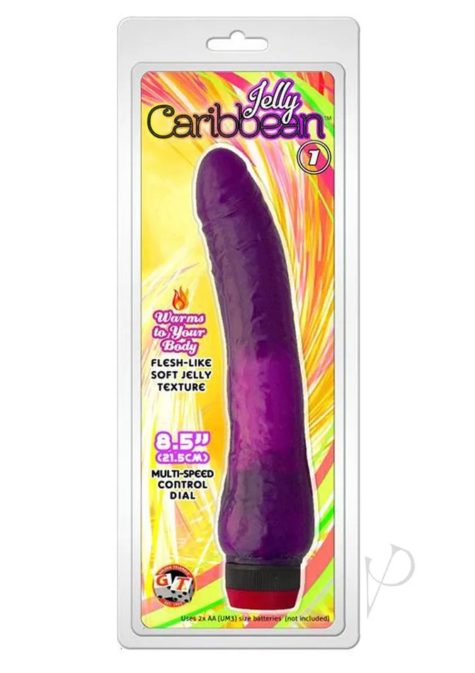 Jelly Caribbean 1 Purple 85 Jelly Caribbean Vibrators
