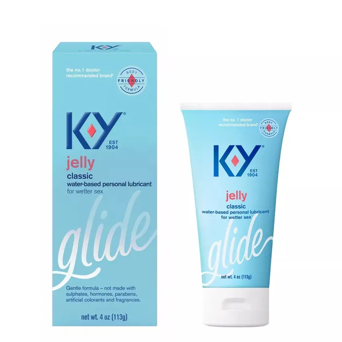 KY Jelly Personal Lubricant Tube 4 oz Castle Megastore Lubricants