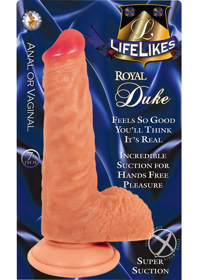 Lifelike Flesh Royal Duke 7 Lifelikes Dildos