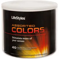 Lifestyles Assorted Colors 40pc Bowl Xandebay Vibrators