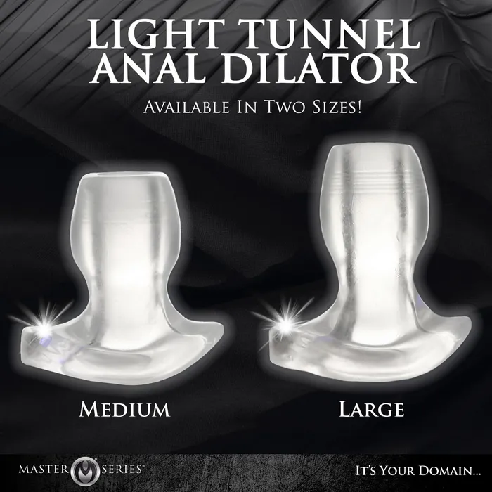 Lighttunnel Anal Dilator Large XR Brands Male Sex Toys